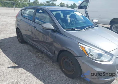 2015 Hyundai Accent Gs z USA, uszkodzony, nr VIN KMHCT5AE6FU218002